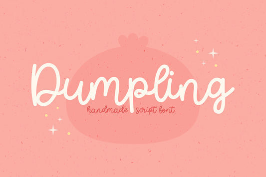Dumpling Handwritten Script Font