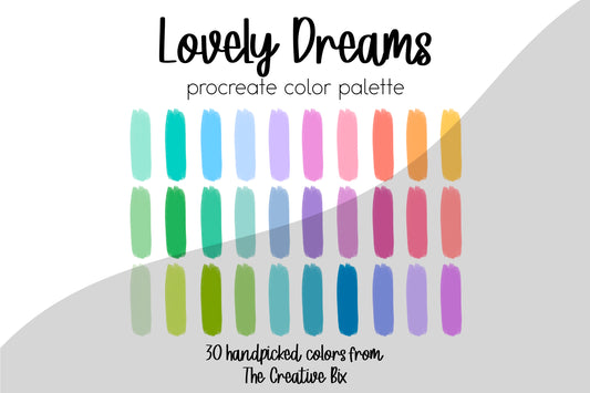 Lovely Dreams Procreate Palette