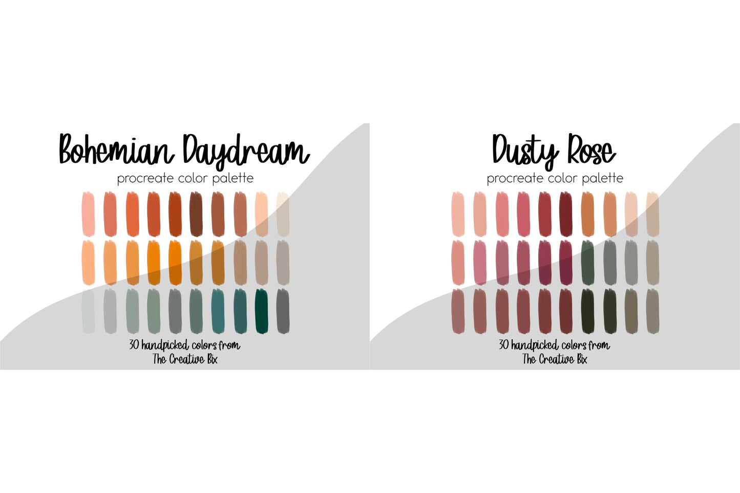 Boho & Neutrals Procreate Palette Bundle (420 Colors!!!)