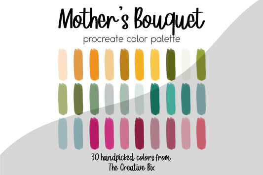 Mother’s Bouquet Procreate Palette