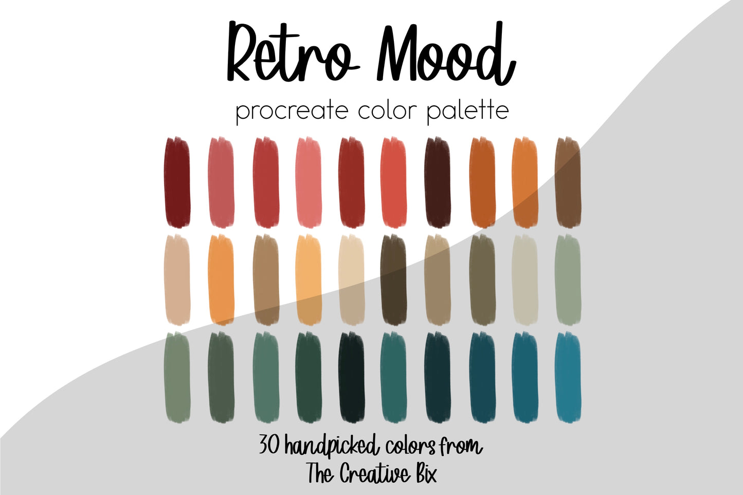Retro Mood Procreate Palette