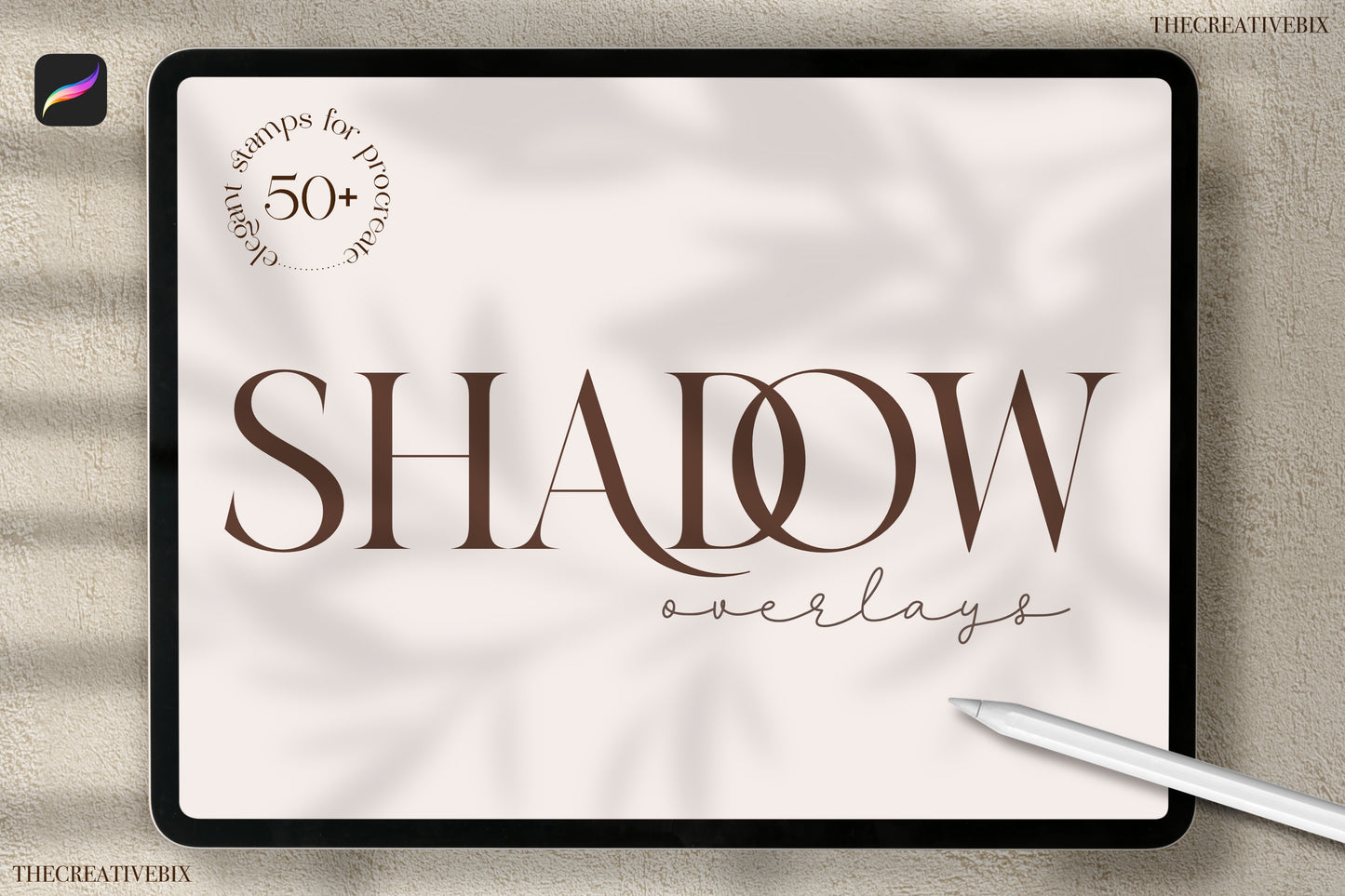 Shadow Overlay Procreate Brush Stamps