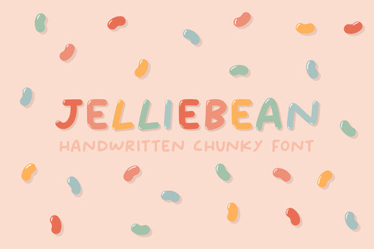 Jelliebean Handwritten Font