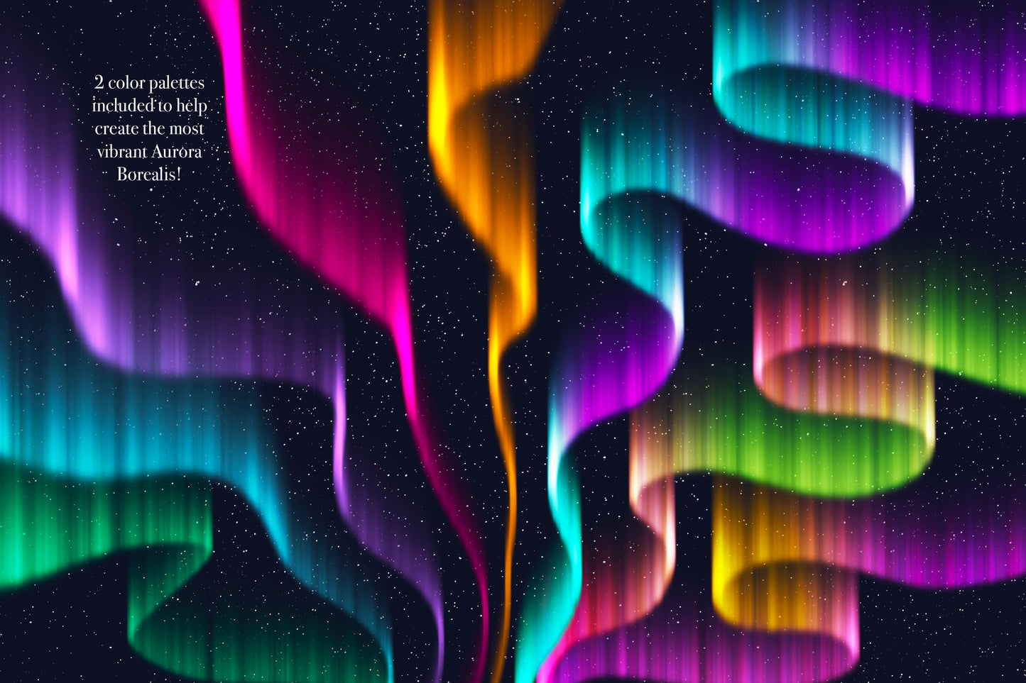 Northern Lights | 45 Procreate Brushes