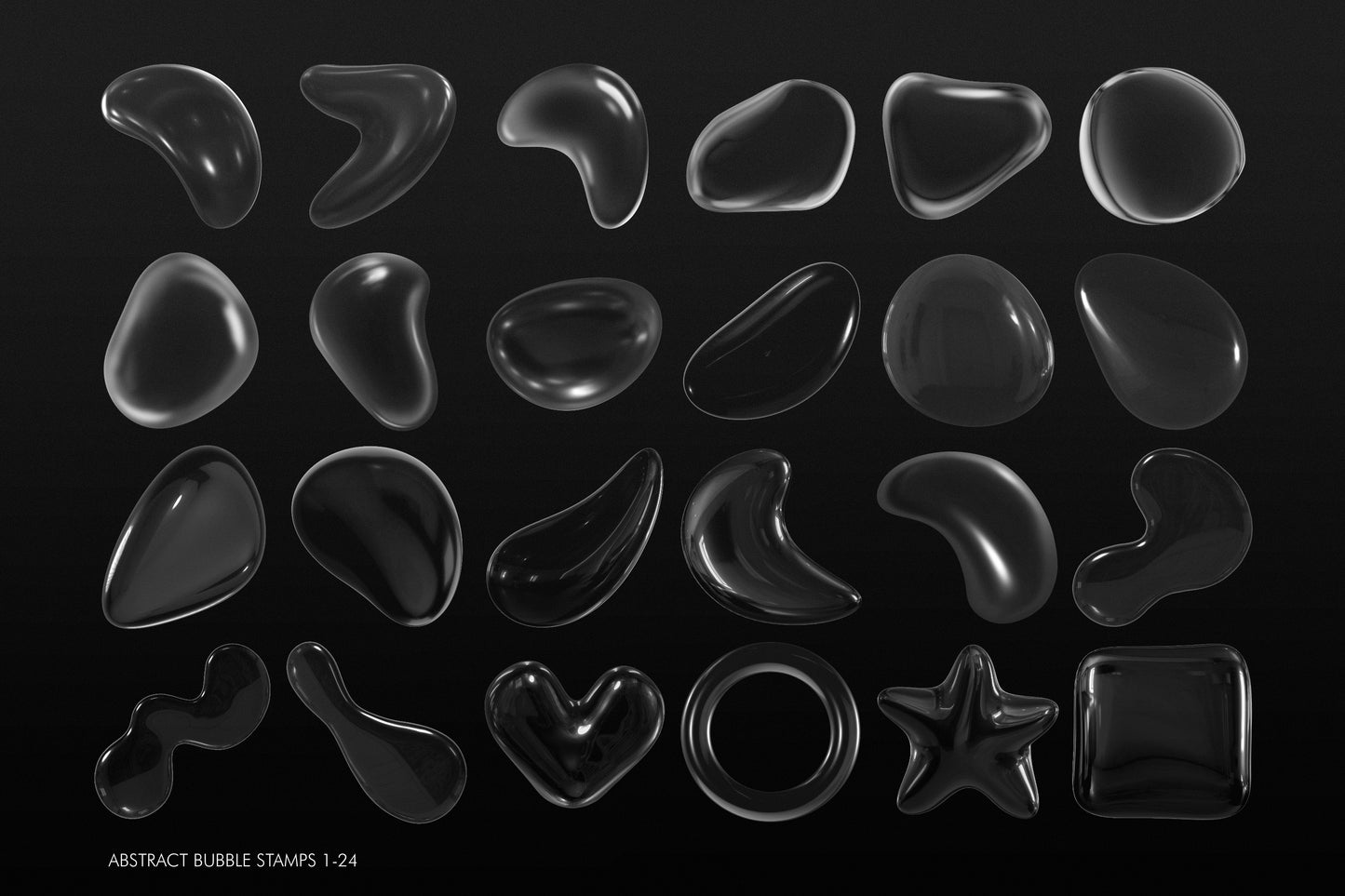 Brilliant Bubbles | 200 Brushes for Procreate