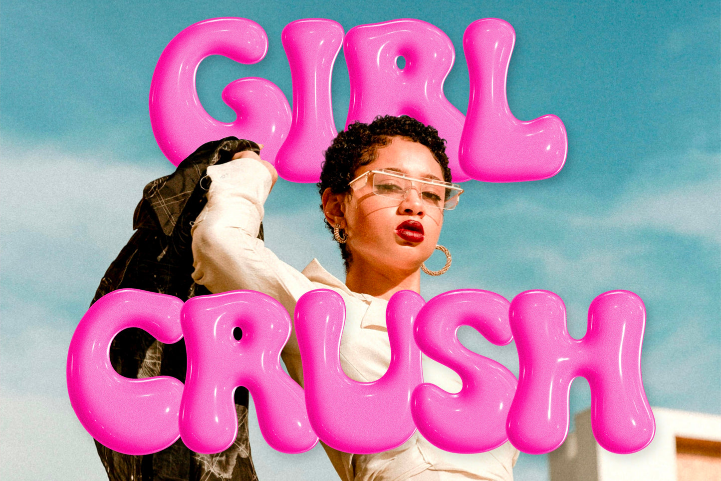 Bubble Gum 3D SVG Color Font