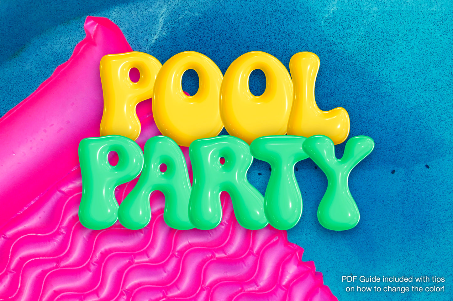 Bubble Gum 3D SVG Color Font