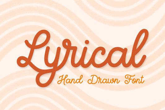 Lyrical Handwritten Script Font
