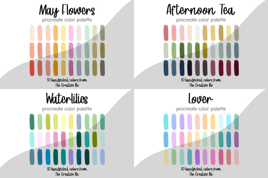 Spring Procreate Palette Bundle | 420 Colors!