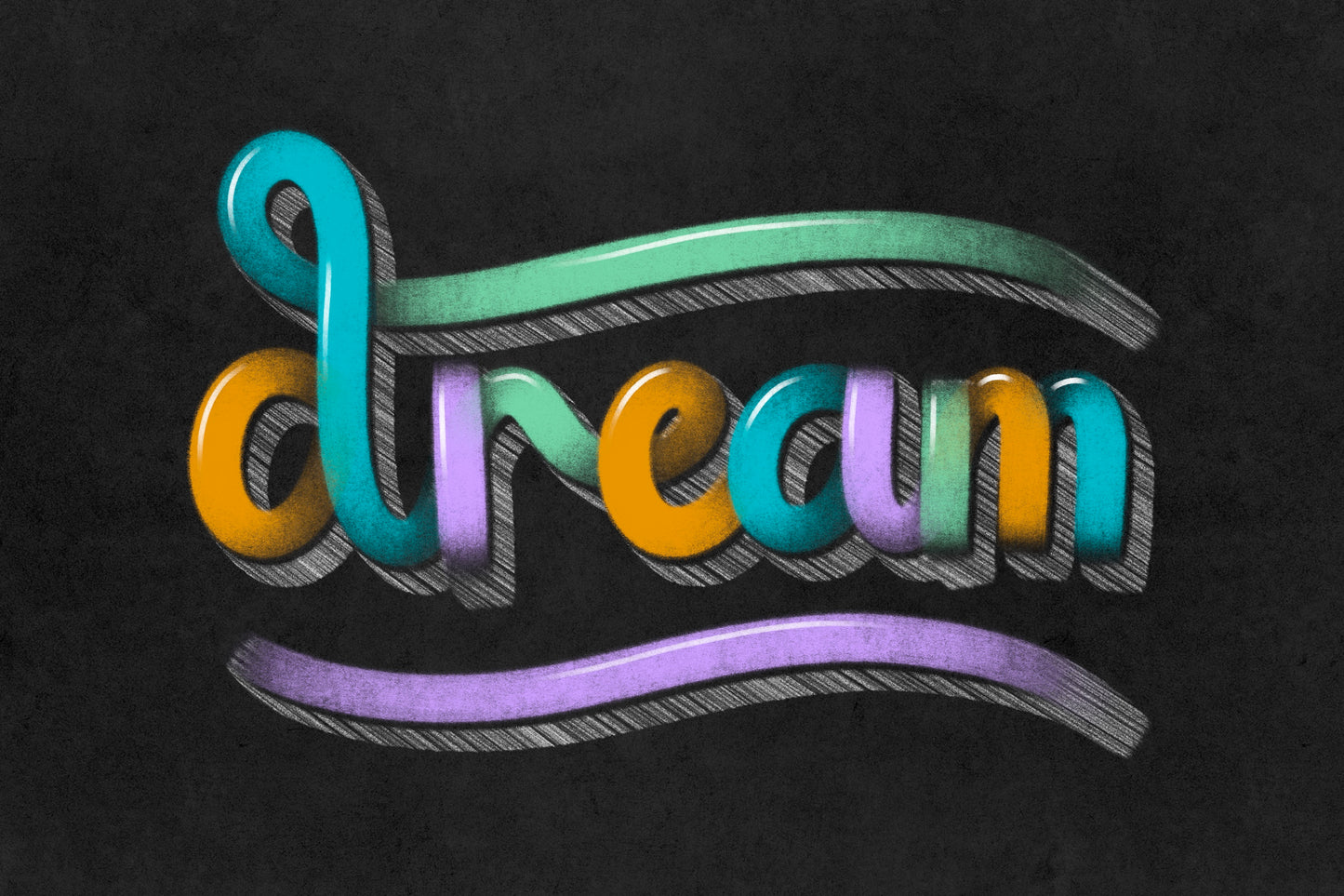 Chalk Lettering Procreate Brushes
