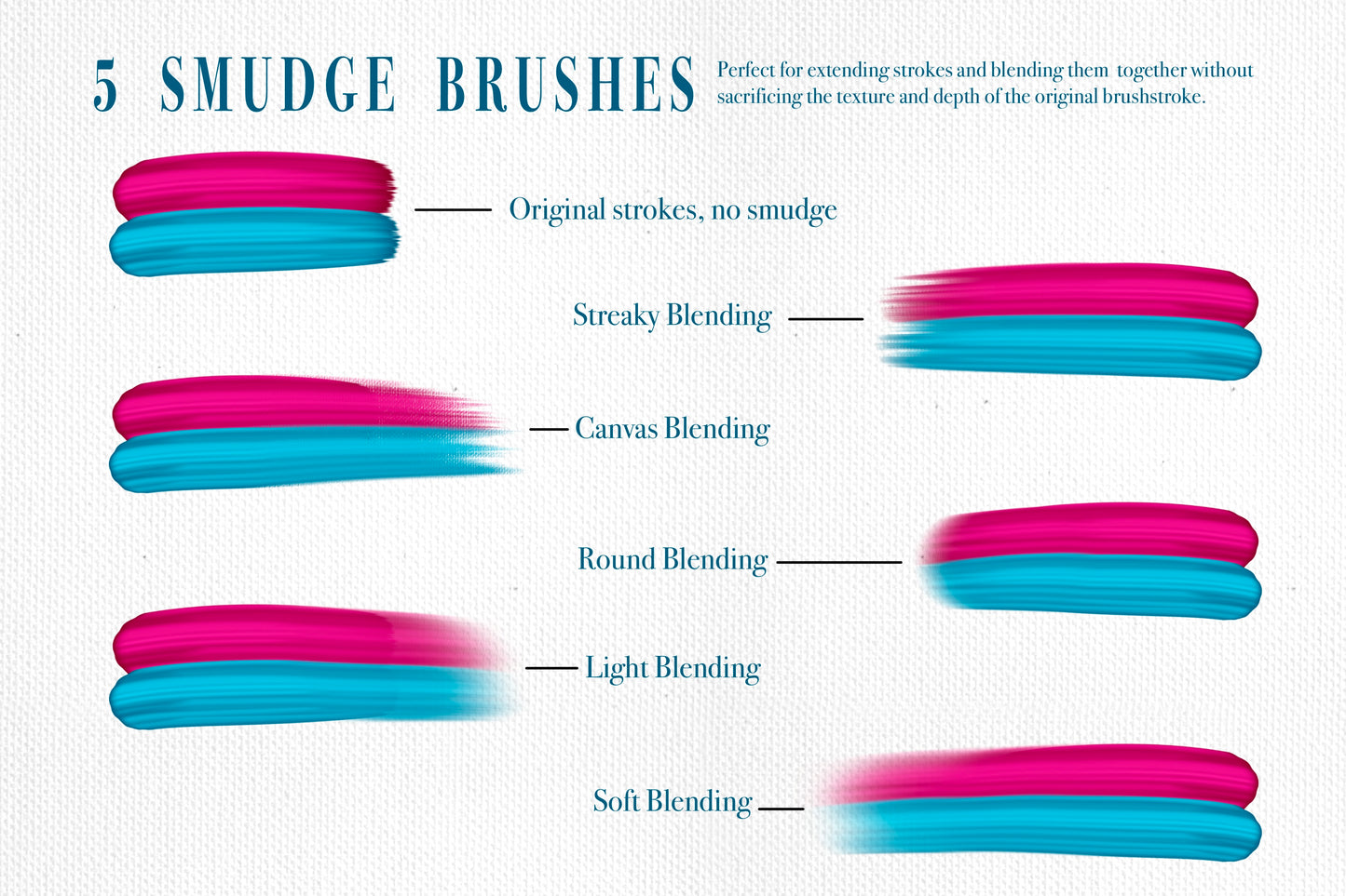 Thick Paint Brushes for Procreate