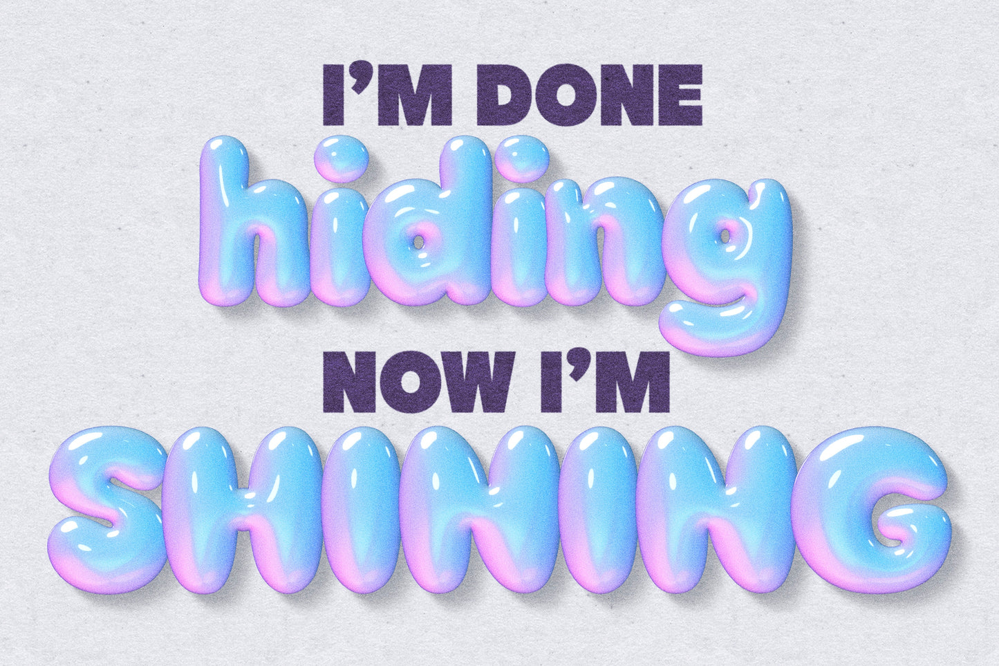 Soda Pop 3D SVG Color Font