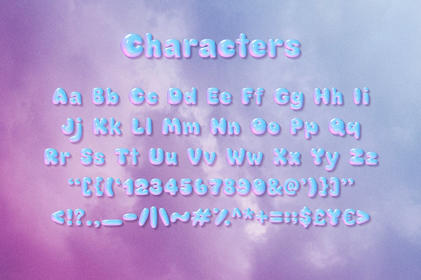 Soda Pop 3D SVG Color Font