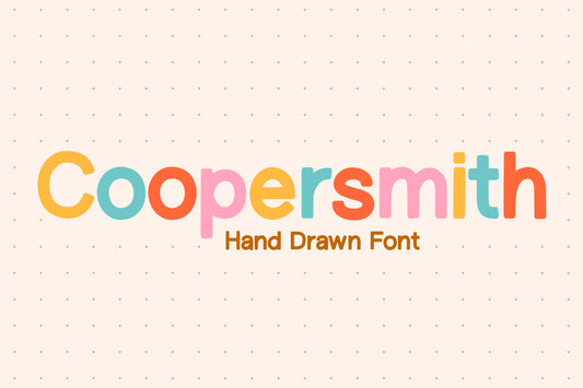 Coopersmith Hand Drawn Font