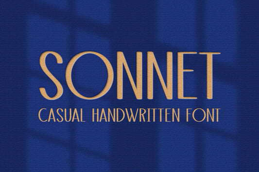 Sonnet Handwritten Font