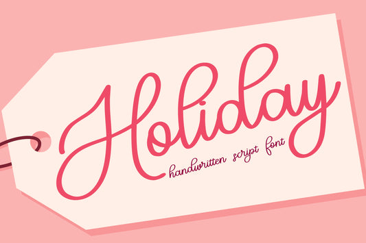 Holiday Handwritten Font