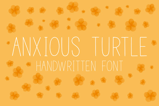 Anxious Turtle Handwritten Font