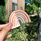 Aesthetic Rainbow Clear Sticker