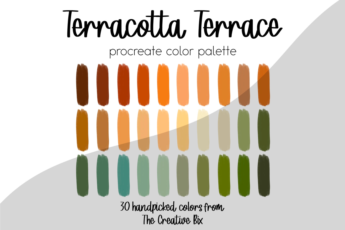 Terracotta Terrace Procreate Palette