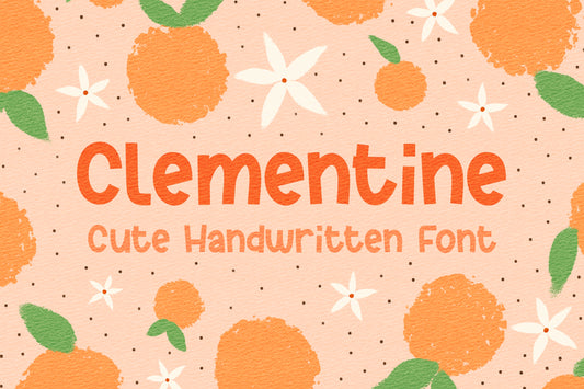 Clementine Handwritten Font