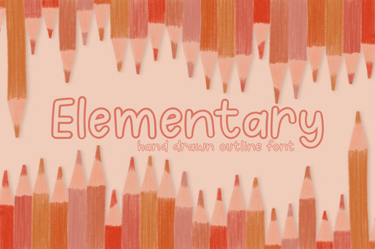 Elementary Handwritten Font