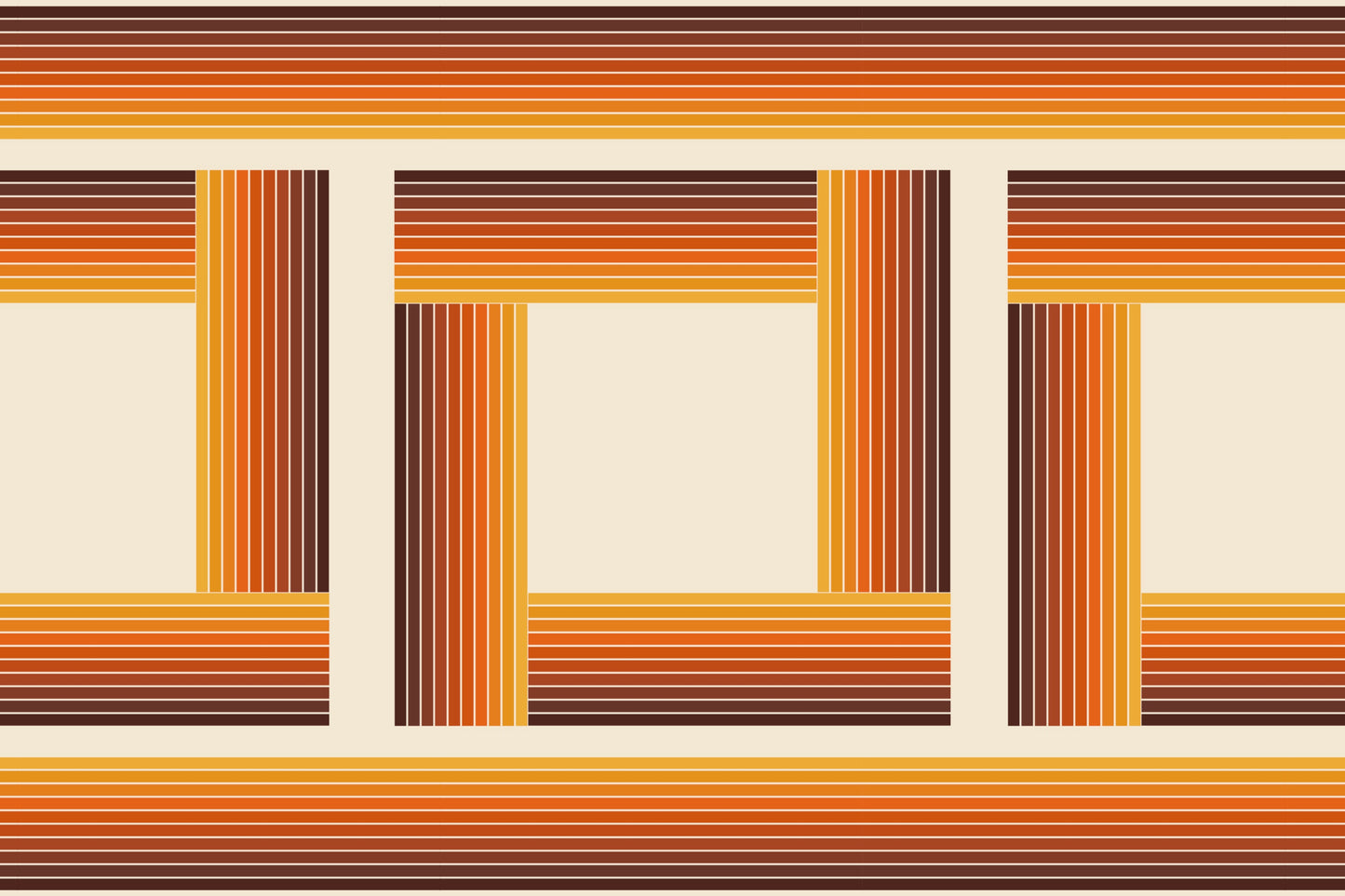Retro Lines Procreate Brush Stamps
