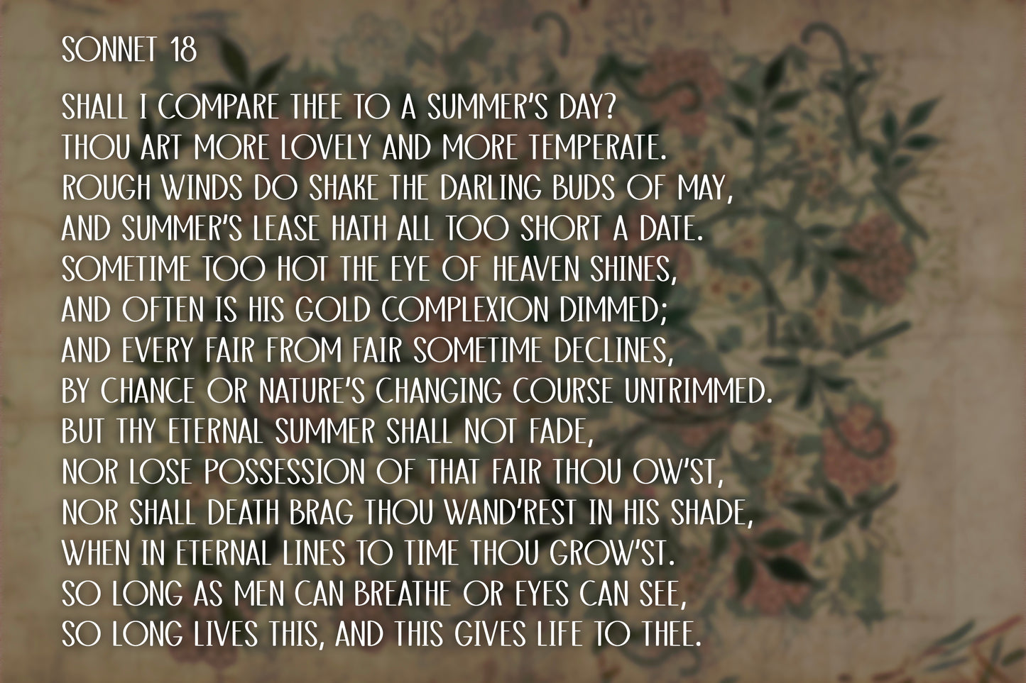 Sonnet Handwritten Font