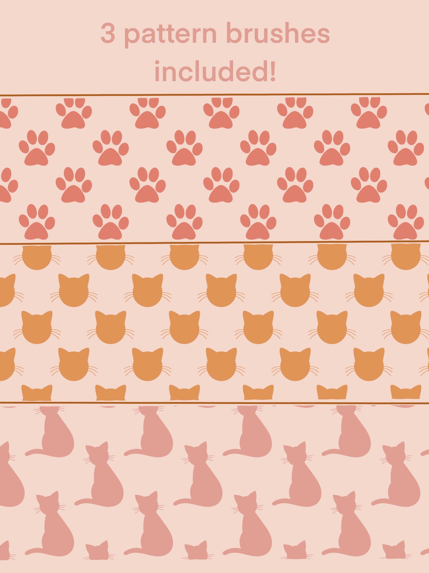 Purrfect Procreate Brushes