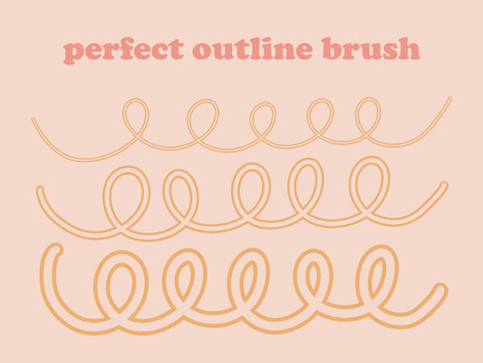 Annabelle Procreate Lettering Brush
