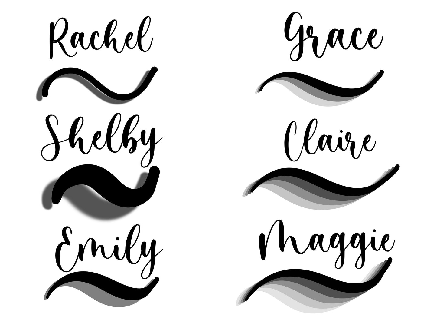 Shadow Procreate Brushes