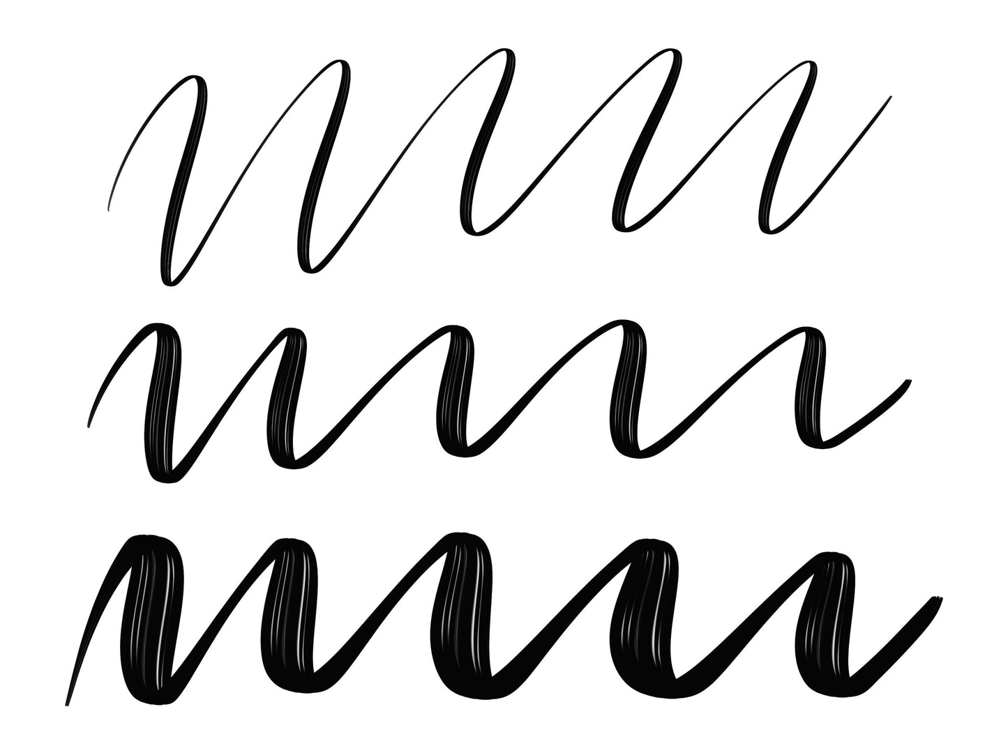 Caroline Procreate Lettering Brush