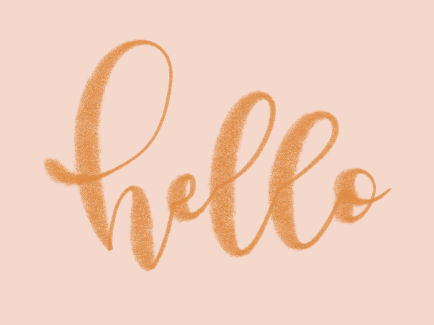 May Procreate Lettering Brush