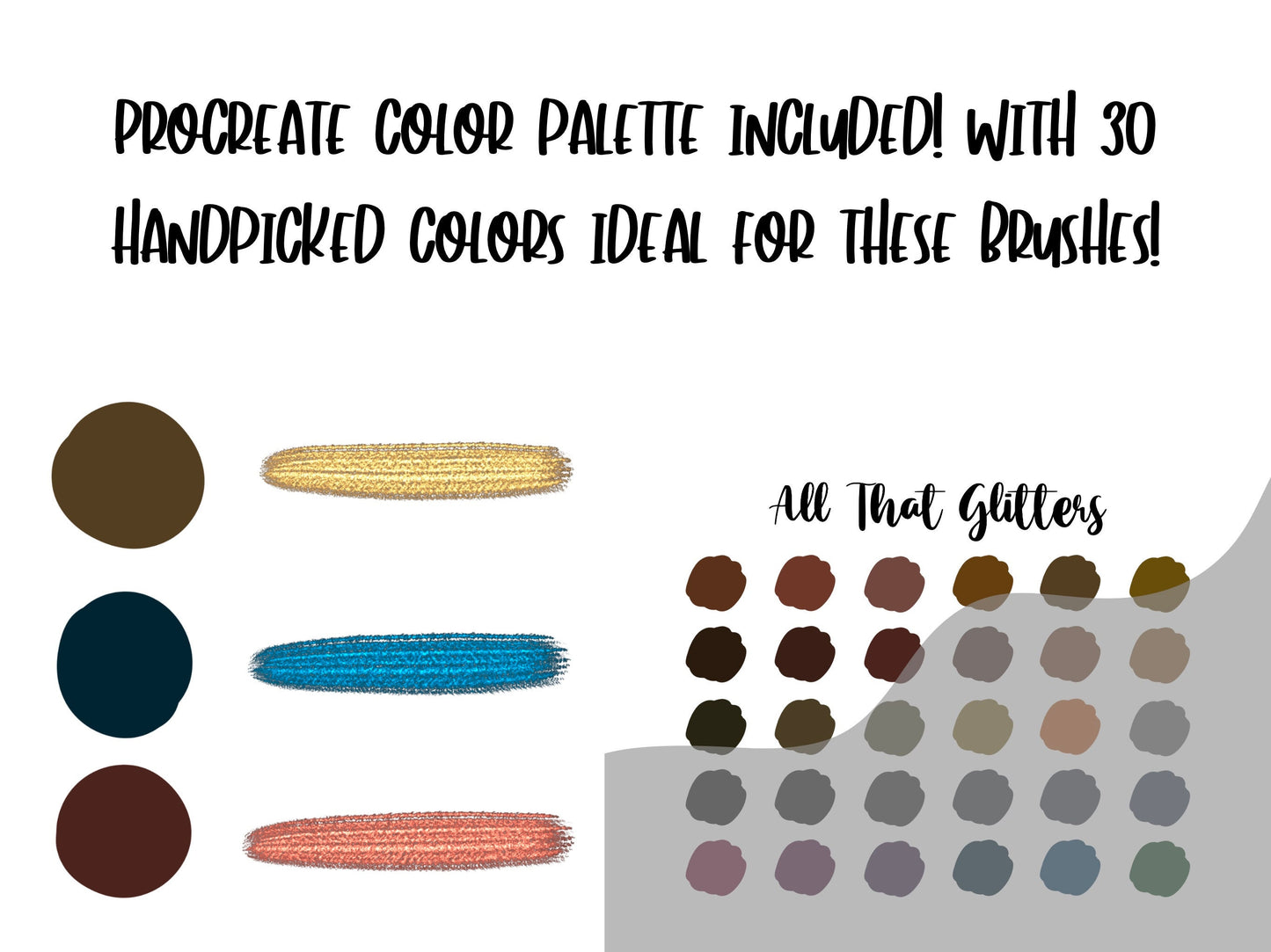 Glitter Procreate Brushes