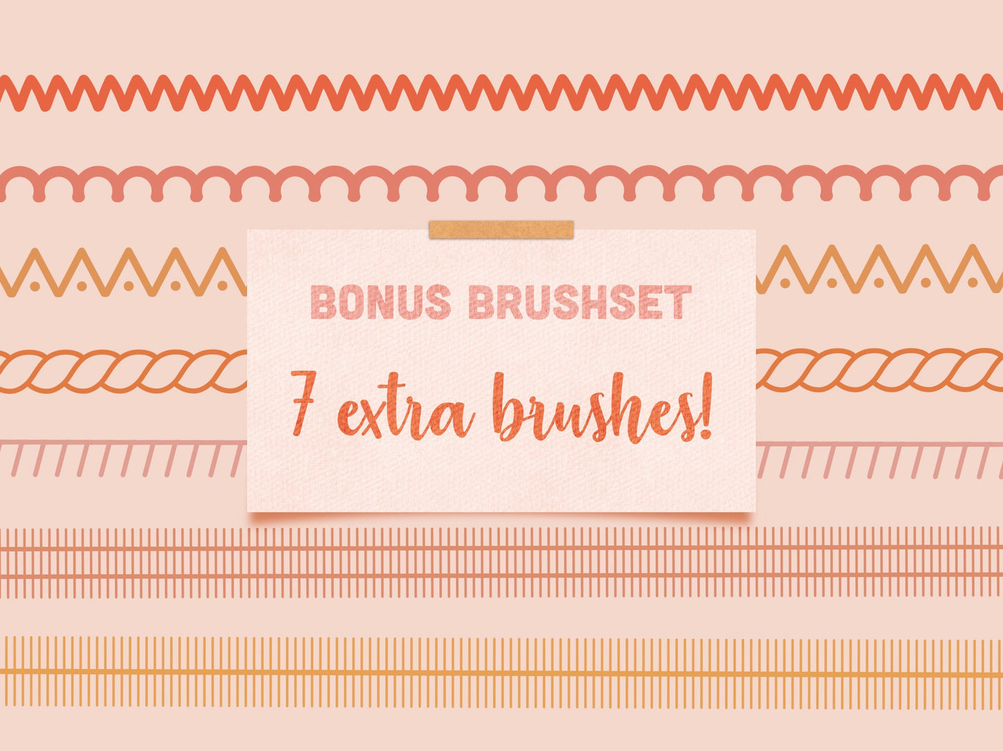 Border Procreate Brushes