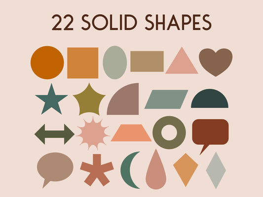 Basic Shape Stamps