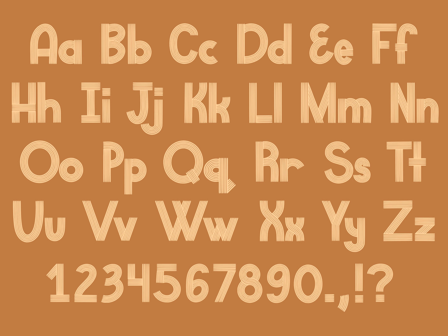 Noodles Hand Drawn Font