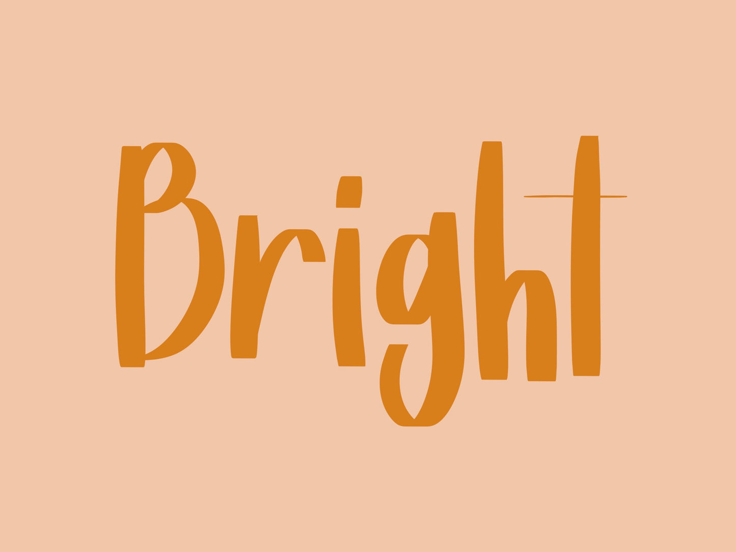 Hope Procreate Lettering Brush