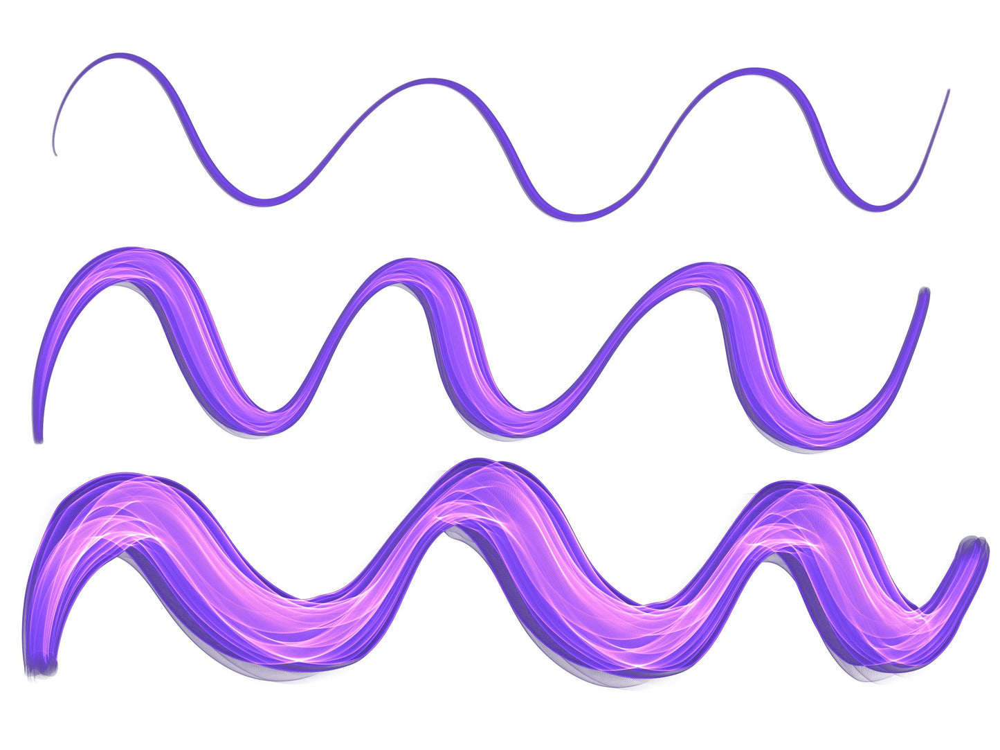 Liquid Light Procreate Brushes