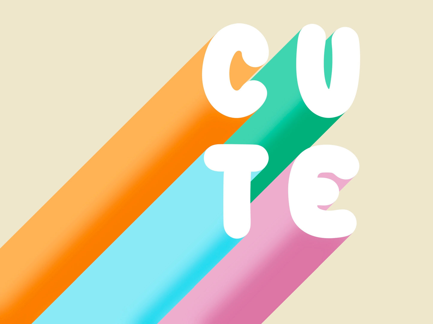 Chubby Bunny Hand Drawn Font