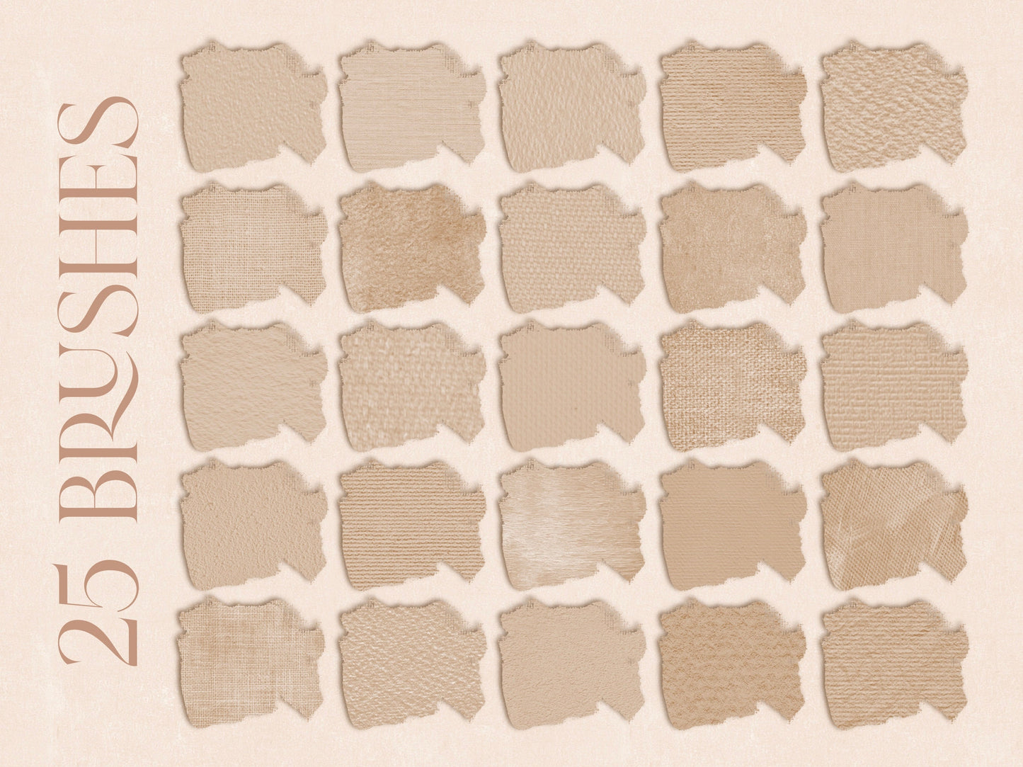 Canvas Texture Procreate Brushes Vol. 1