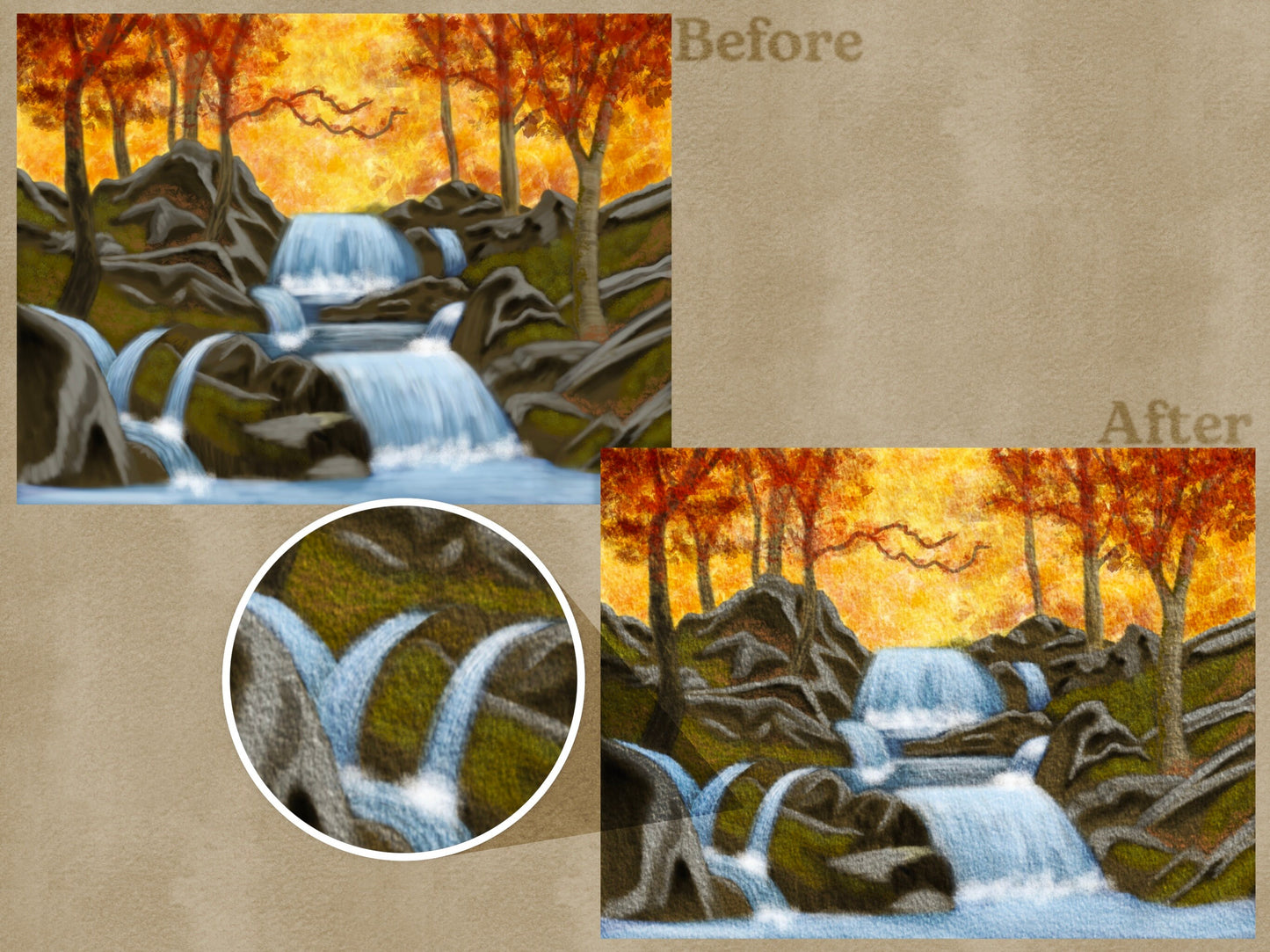Canvas Texture Procreate Brushes Vol. 1