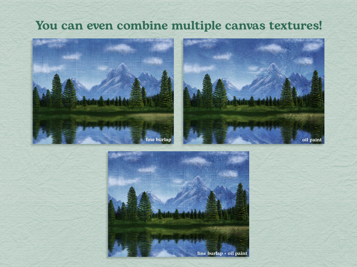 Canvas Texture Procreate Brushes Vol. 1