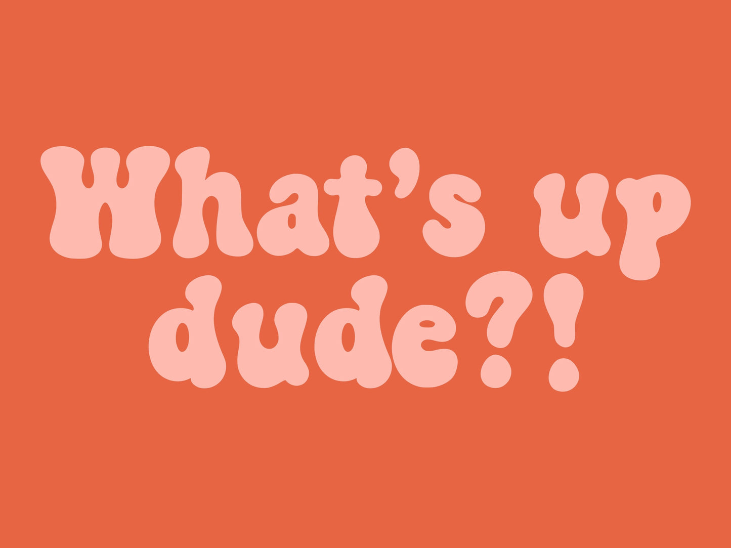 Lava Lamp Hand Drawn Font