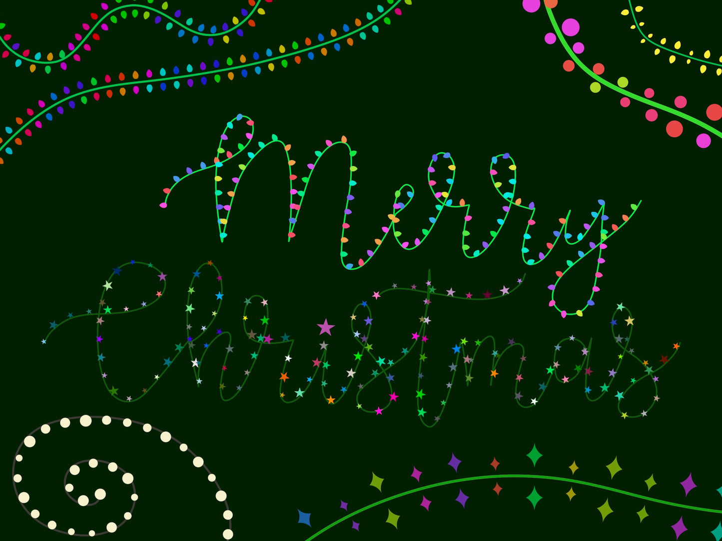 Christmas Light Procreate Brushes