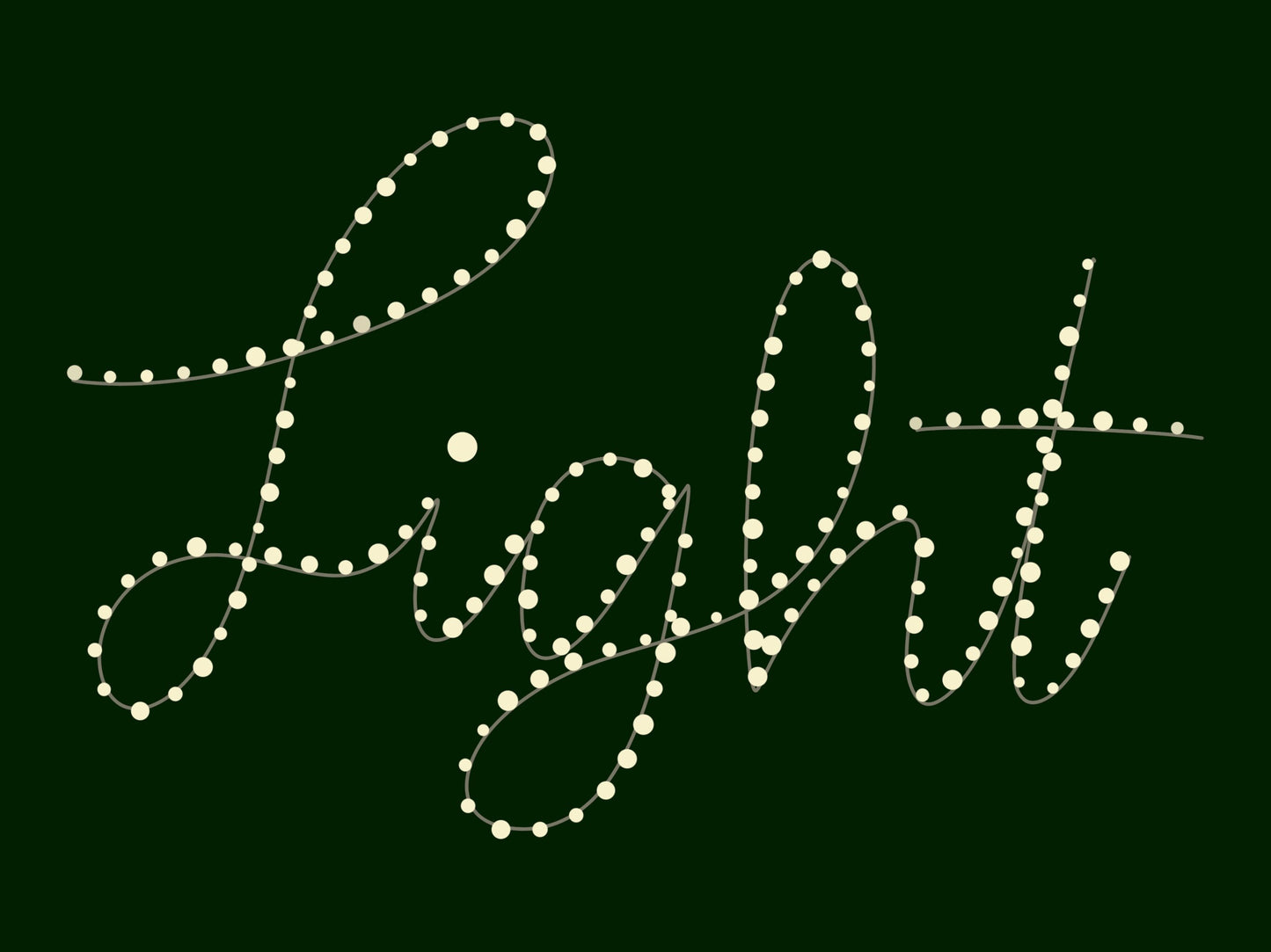 Christmas Light Procreate Brushes