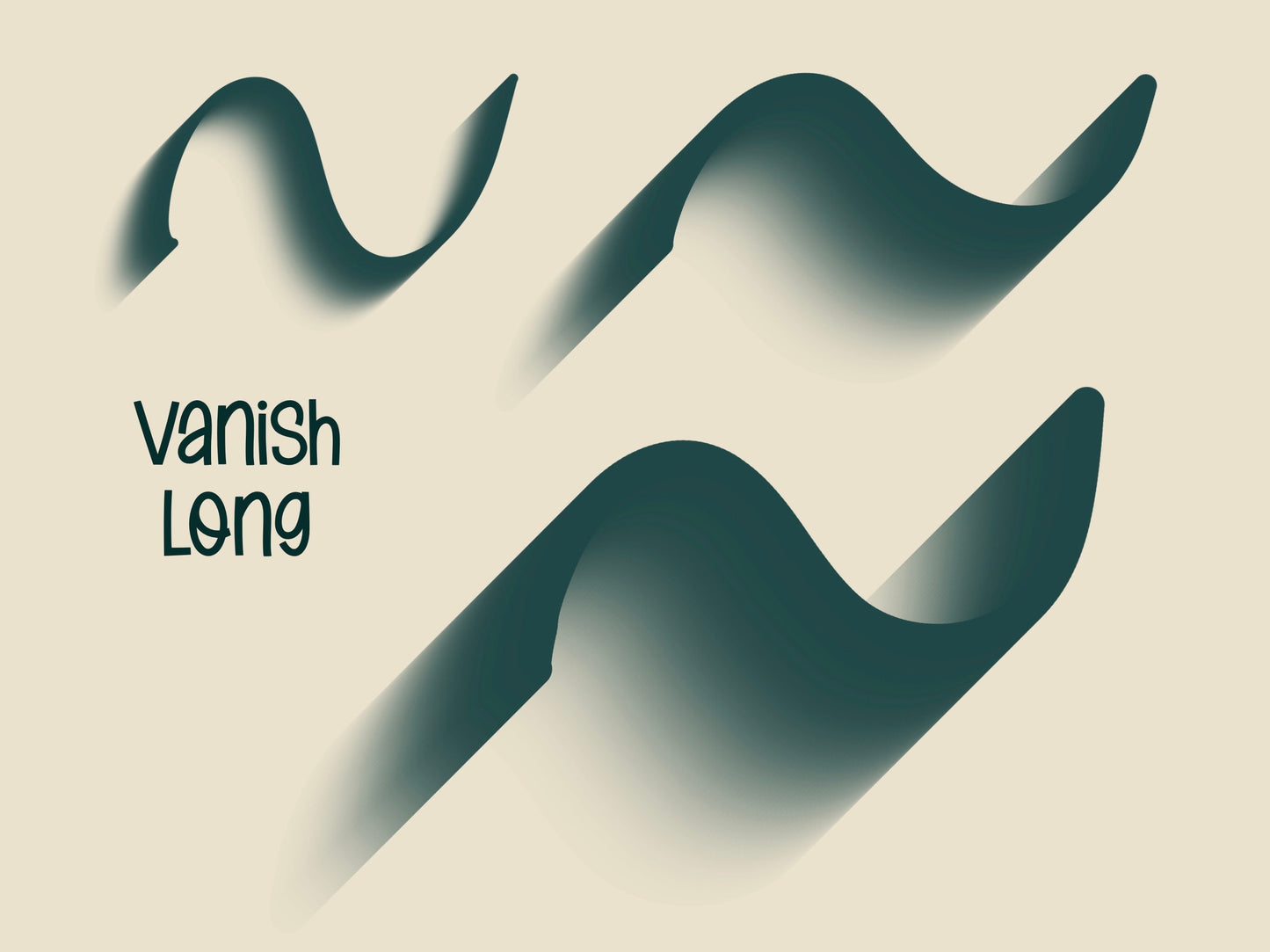 Vanish Lettering Procreate Brushes