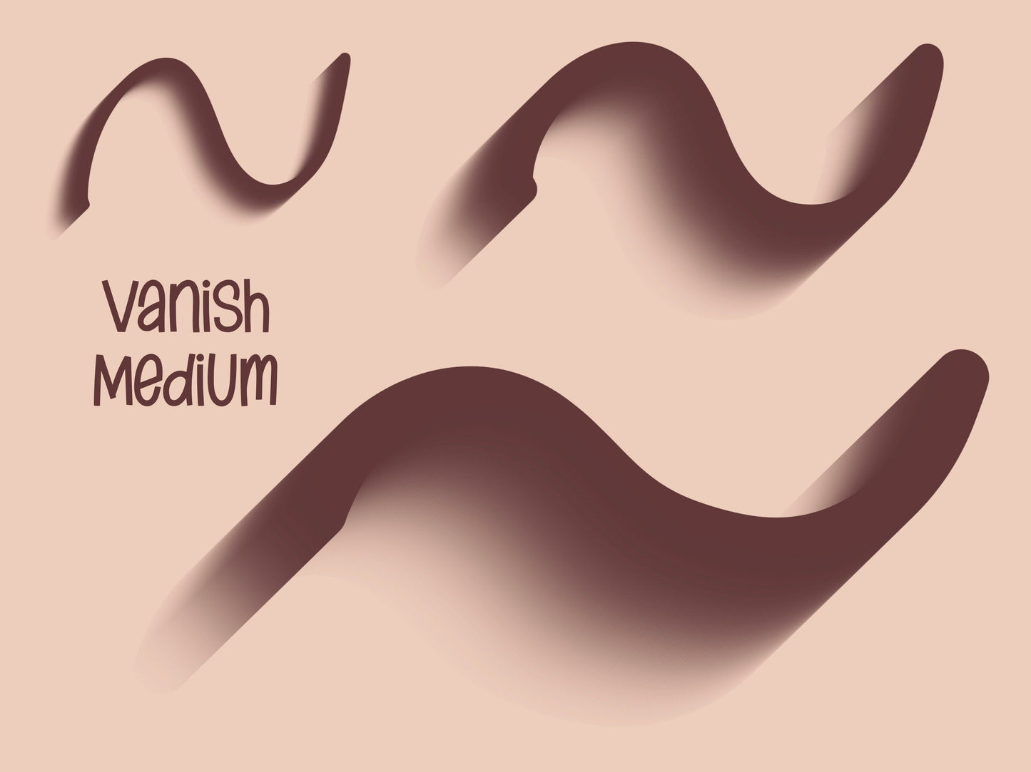 Vanish Lettering Procreate Brushes
