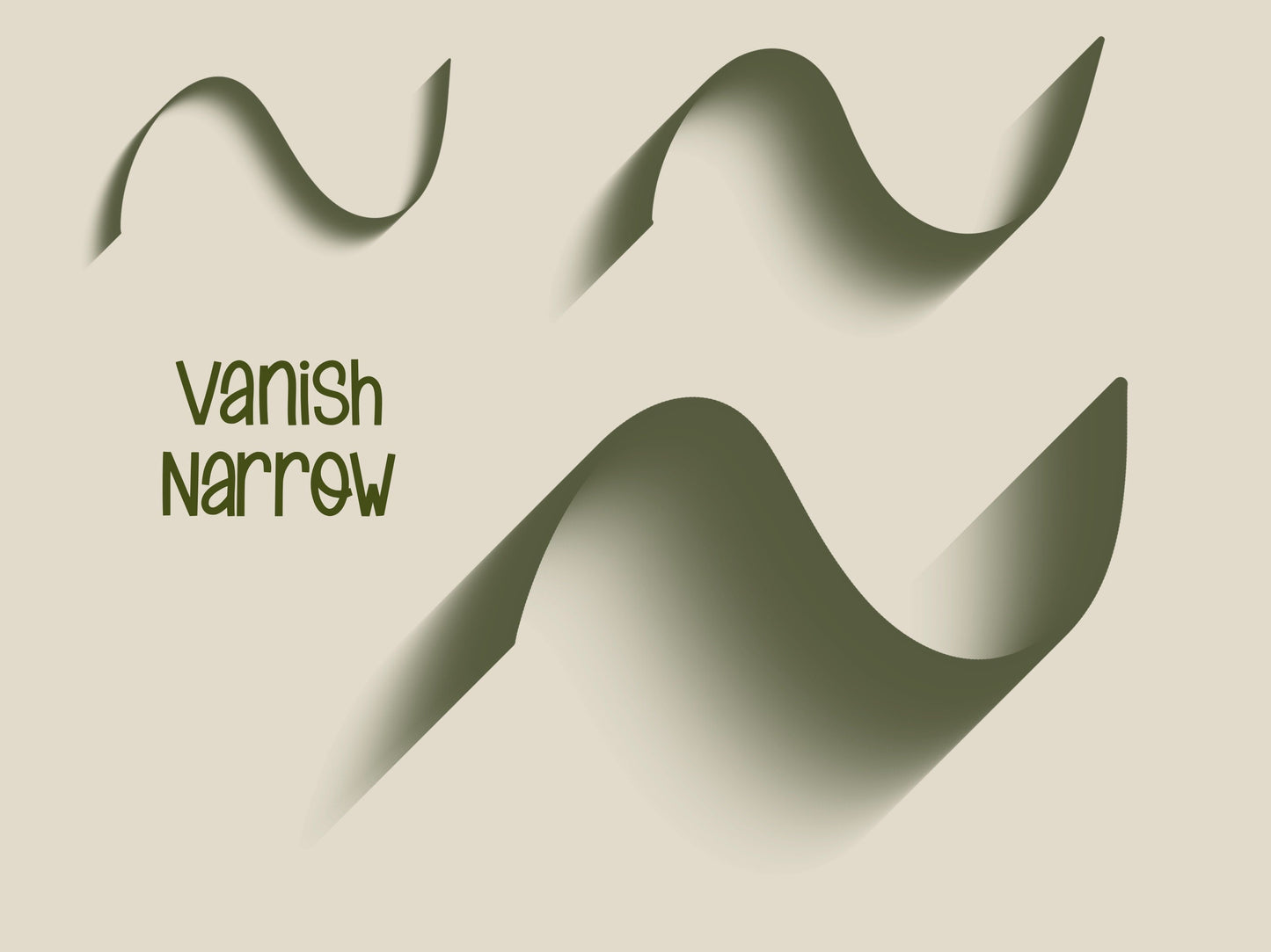 Vanish Lettering Procreate Brushes