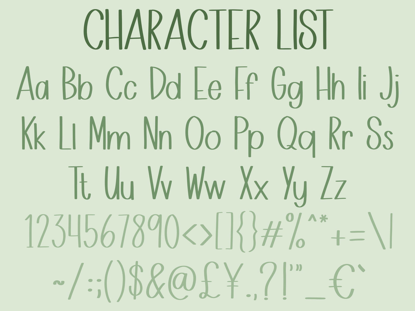 Sweet Pea Handwritten Font