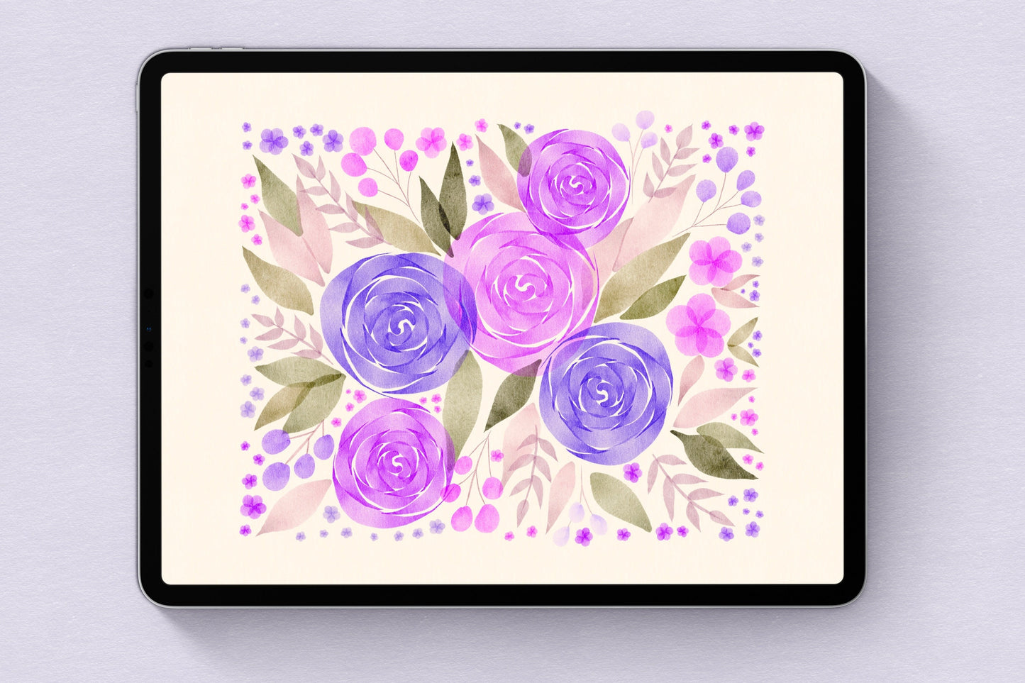 Basic Watercolor Procreate Brushes